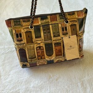 Patricia Nash Doorways to Italy Belle Tote NWT